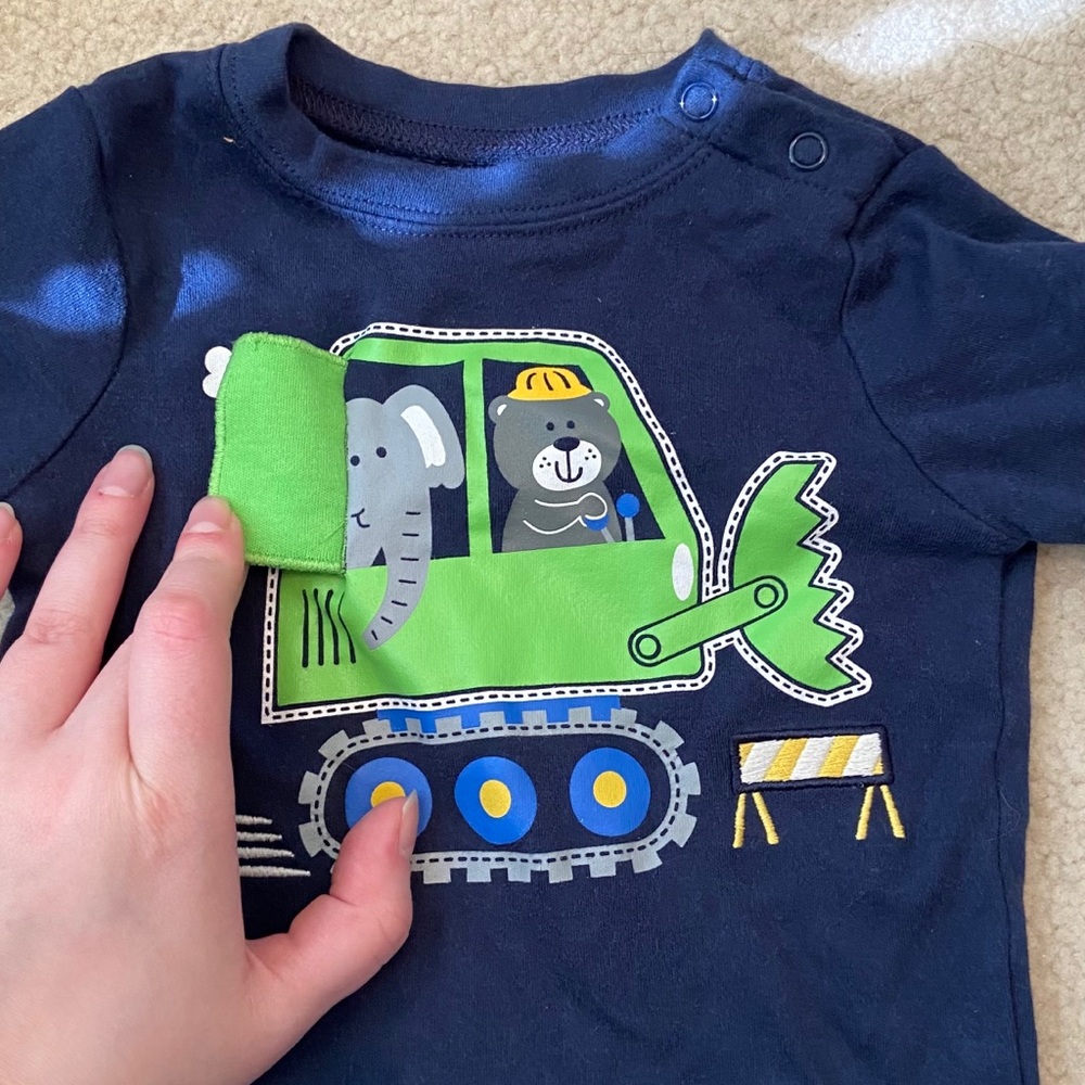 Construction onesie! - Picture 2 of 4